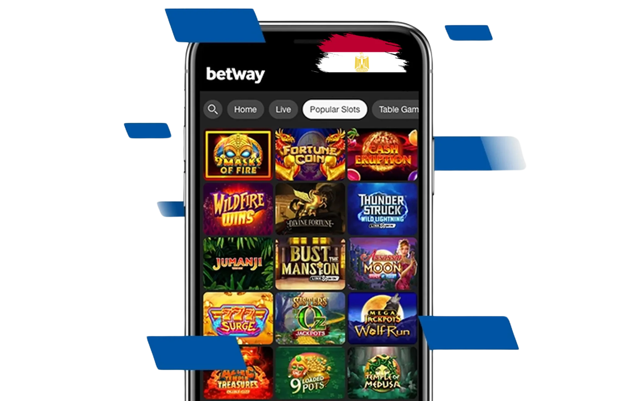 تطبيق Betway على iOS